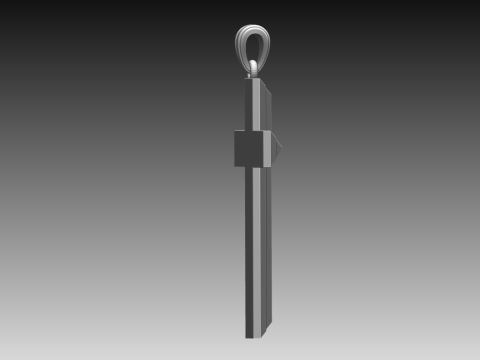 CROSS STYLE PENDANT 3D Baskı Modeli