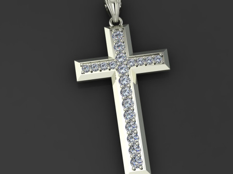 CROSS STYLE PENDANT 3D Принт Модель