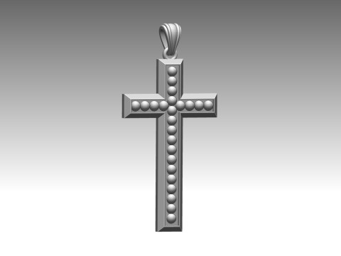 CROSS STYLE PENDANT Modello di stampa 3D