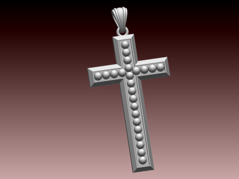 CROSS STYLE PENDANT 3D 打印模型
