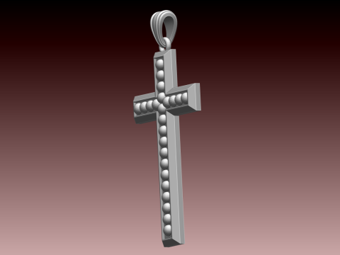 CROSS STYLE PENDANT 3D 打印模型