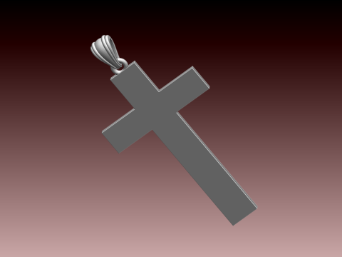 CROSS STYLE PENDANT 3D 打印模型