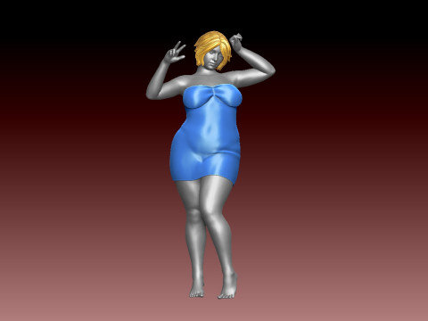 Woman 3D प्रिंट मॉडल