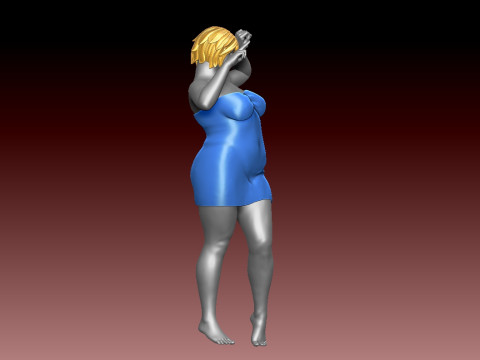 Woman 3D Print Model