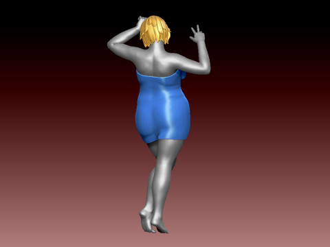 Woman 3D Print Model