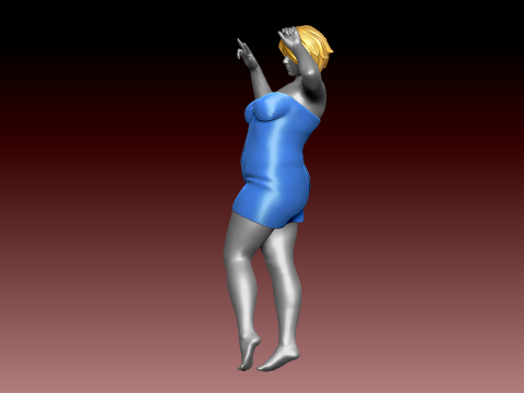 Woman 3D Print Model