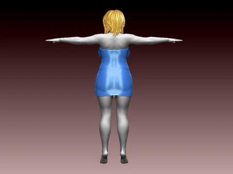 Woman 3D Print Model