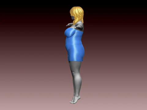 Woman 3D Print Model