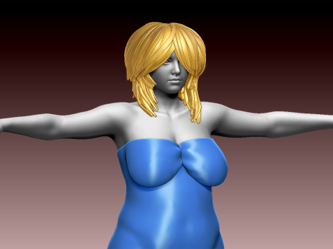 Woman 3D प्रिंट मॉडल