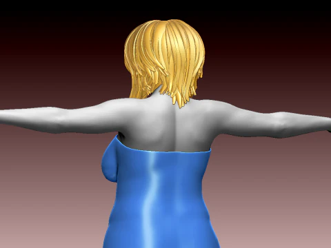 Woman 3D Print Model