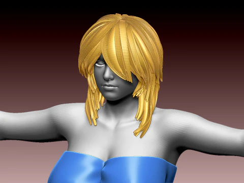 Woman 3D Print Model