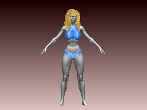 Woman 3D प्रिंट मॉडल
