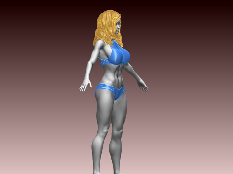 Woman 3D Baskı Modeli