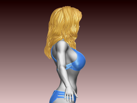 Woman 3D Baskı Modeli