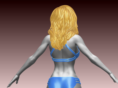 Woman 3D Baskı Modeli