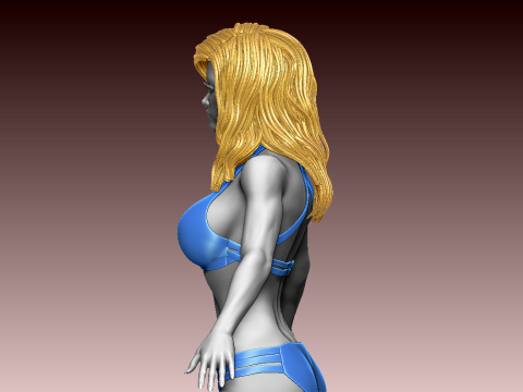 Woman 3D Baskı Modeli