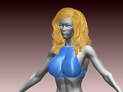 Woman 3D Baskı Modeli