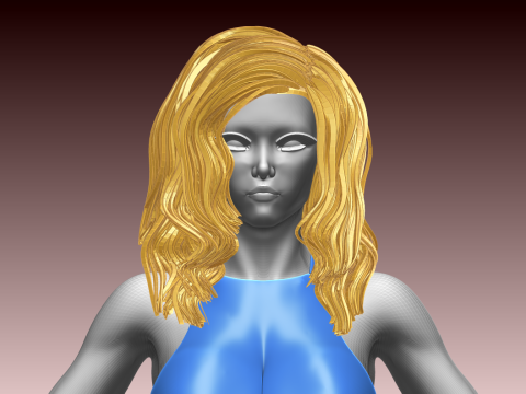 Woman 3D Baskı Modeli