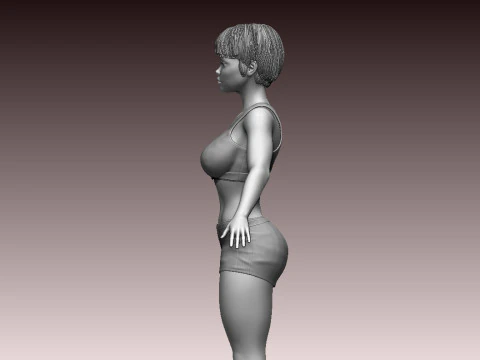 Woman 3D Print Model