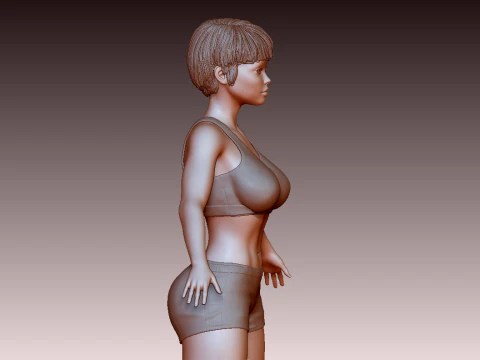 Woman 3D Print Model