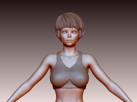 Woman 3D Baskı Modeli