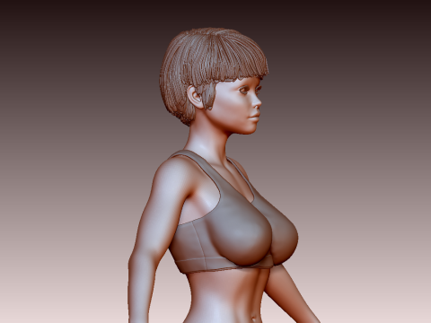 Woman 3D Baskı Modeli