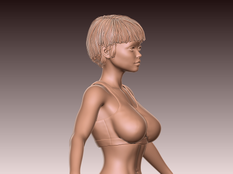 Woman 3D Baskı Modeli