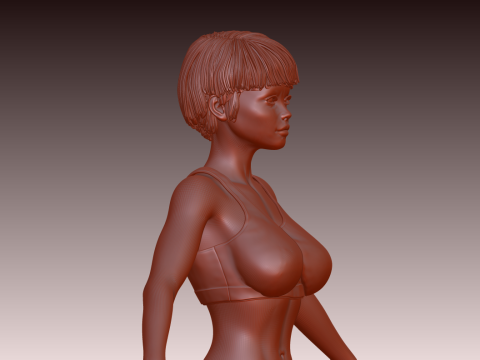 Woman 3D Baskı Modeli