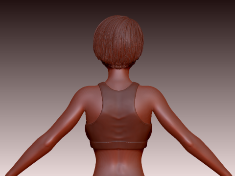 Woman 3D Baskı Modeli