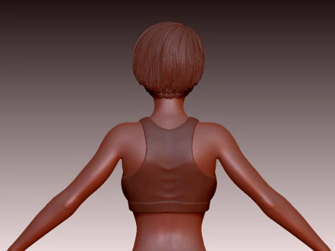 Woman 3D Print Model