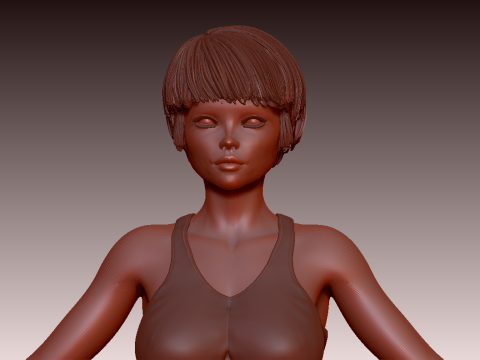 Woman 3D Baskı Modeli