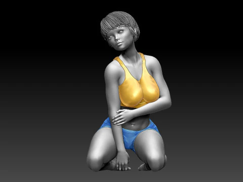 Donna Modello di stampa 3D