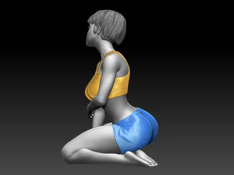 Woman 3D Print Model