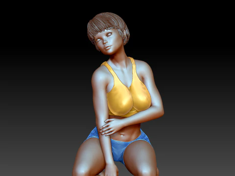 Woman 3D Print Model