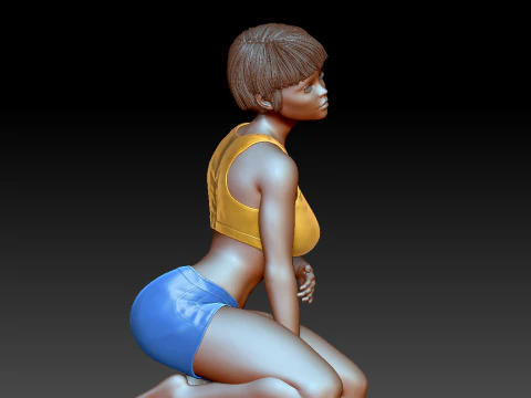 Woman 3D Print Model