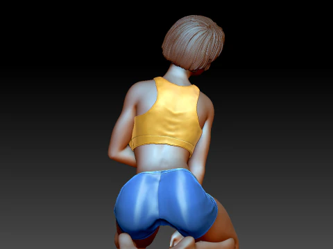 Woman 3D Print Model