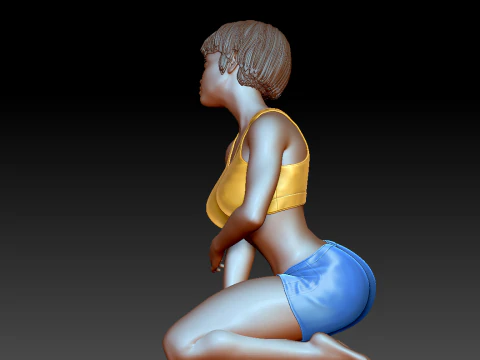 Woman 3D Print Model