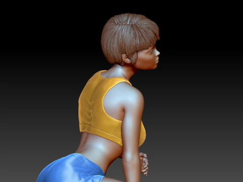 Woman 3D Print Model