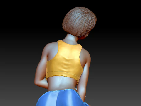 Woman 3D Print Model