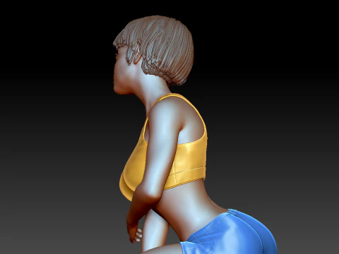 Woman 3D Print Model