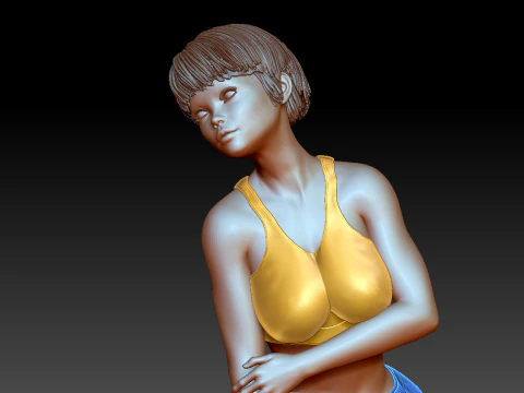 Woman 3D Print Model