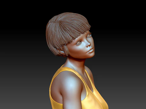 Woman 3D Print Model
