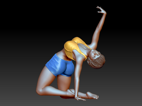 Woman 3D Baskı Modeli