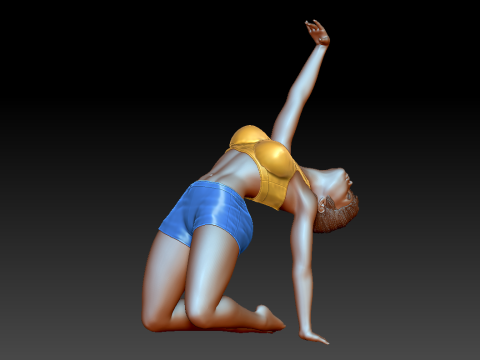 Woman 3D Baskı Modeli