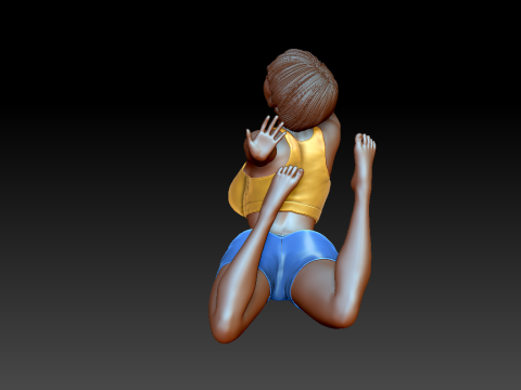 Woman 3D Baskı Modeli