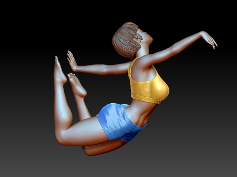 Woman 3D Baskı Modeli