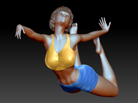 Woman 3D Baskı Modeli