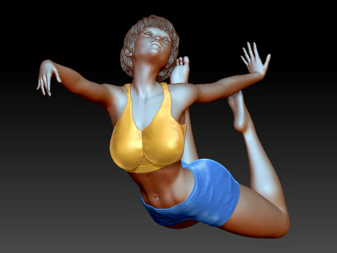 Woman 3D Print Model