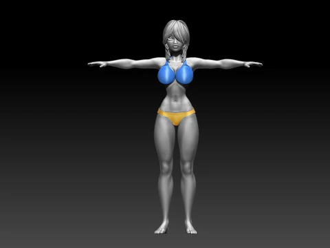 Donna Modello di stampa 3D