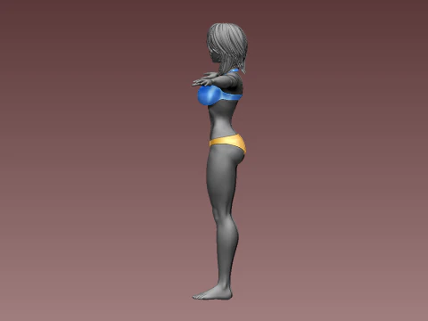 Woman 3D Print Model